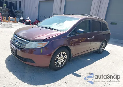 2011 Honda Odyssey Ex-L from USA, damaged, VIN 5FNRL5H69BB078950